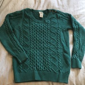 L.L. Bean Stitched Sweater